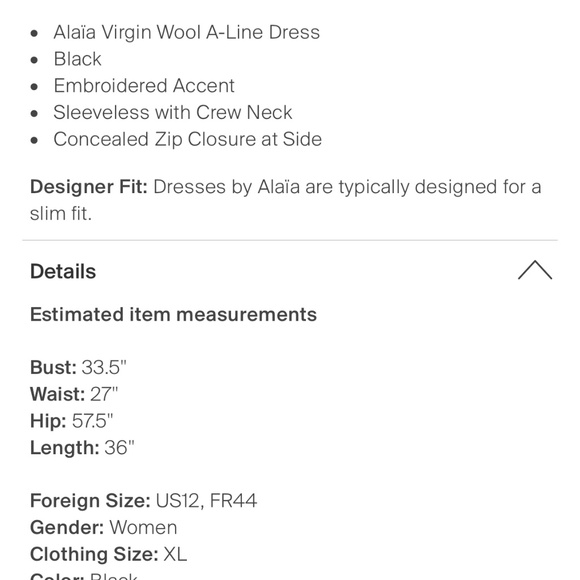 ALAIA dress - Picture 3 of 3